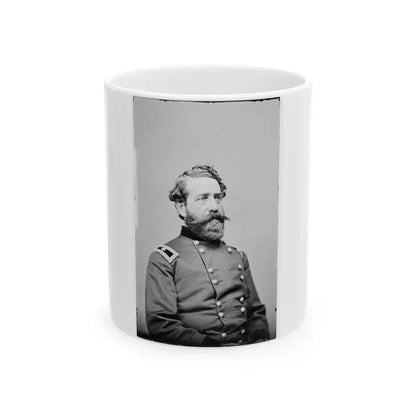 Brig. Gen. J.M. Brannon, Commanded 10th Army Corps In 1862-3 (U.S. Civil War) White Coffee Mug 11oz - Go Mug Yourself
