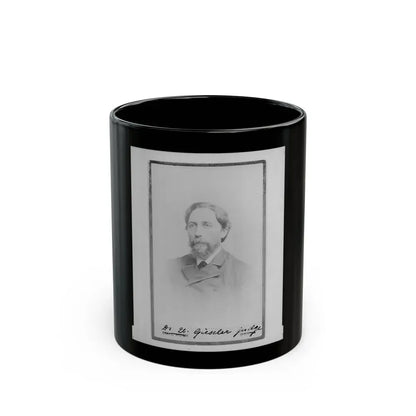 Brig. Gen. John Bratton, C.S.A., Head-And-Shoulders Portrait, Facing Right (U.S. Civil War) Black Coffee Mug 11oz - Go Mug Yourself