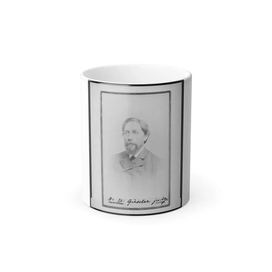 Brig. Gen. John Bratton, C.S.A., Head-and-Shoulders Portrait, Facing Right (U.S. Civil War) Color Changing Coffee Mug 11oz Default Title 11oz - Go Mug Yourself