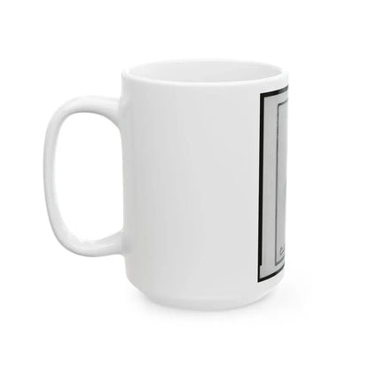 Brig. Gen. John Bratton, C.S.A., Head-And-Shoulders Portrait, Facing Right (U.S. Civil War) White Coffee Mug - Go Mug Yourself