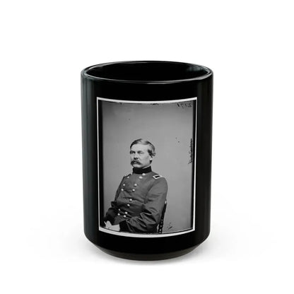 Brig. Gen. John Buford (U.S. Civil War) Black Coffee Mug 15oz - Go Mug Yourself