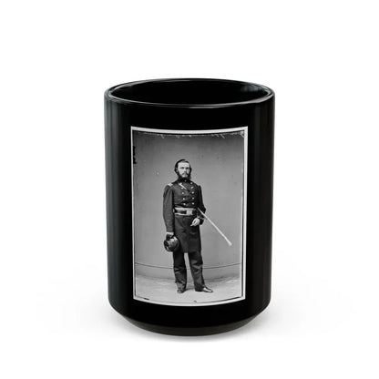 Brig. Gen. John Riggin 001 (U.S. Civil War) Black Coffee Mug 15oz - Go Mug Yourself