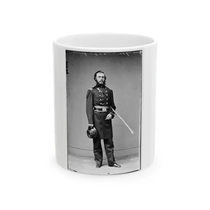 Brig. Gen. John Riggin 001 (U.S. Civil War) White Coffee Mug 11oz - Go Mug Yourself
