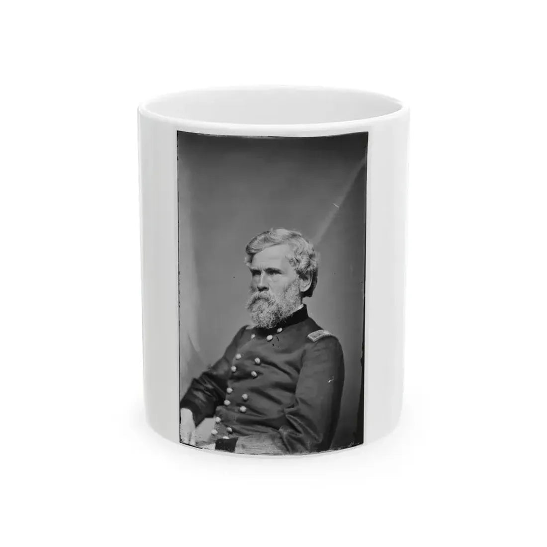 Brig. Gen. Joseph Dana Webster 001 (U.S. Civil War) White Coffee Mug 11oz - Go Mug Yourself