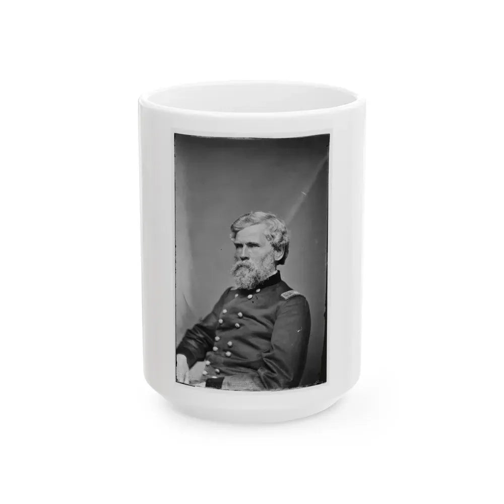 Brig. Gen. Joseph Dana Webster 001 (U.S. Civil War) White Coffee Mug 15oz - Go Mug Yourself