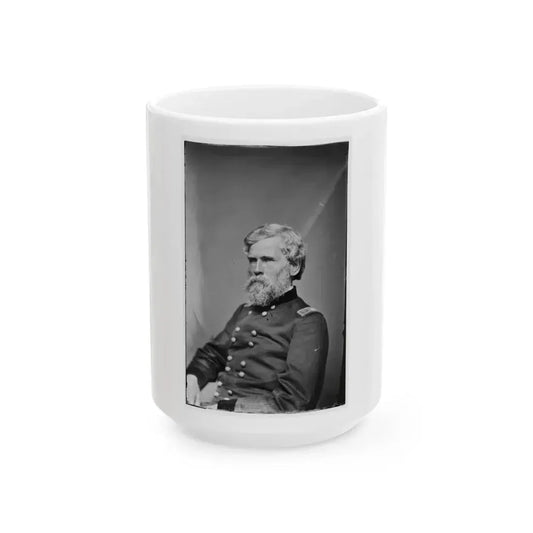 Brig. Gen. Joseph Dana Webster 001 (U.S. Civil War) White Coffee Mug 15oz - Go Mug Yourself