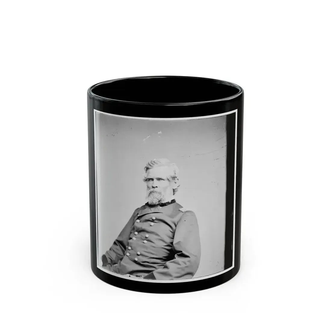 Brig. Gen. Joseph Dana Webster (U.S. Civil War) Black Coffee Mug 11oz - Go Mug Yourself