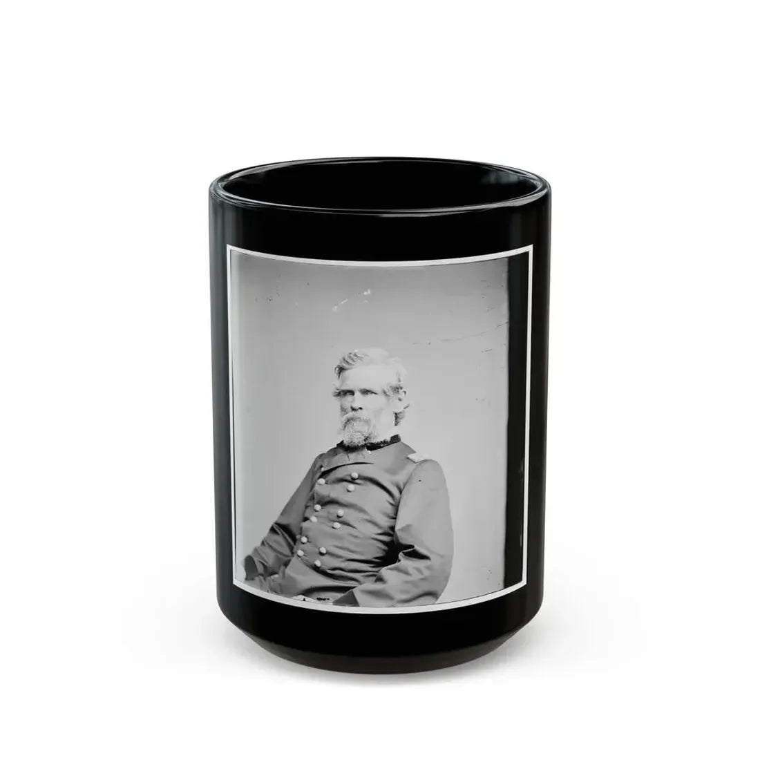 Brig. Gen. Joseph Dana Webster (U.S. Civil War) Black Coffee Mug 15oz - Go Mug Yourself