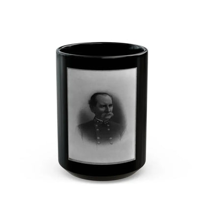 Brig. Gen. M.A. Stovall, Head-And-Shoulders Portrait, Facing Right (U.S. Civil War) Black Coffee Mug 15oz - Go Mug Yourself