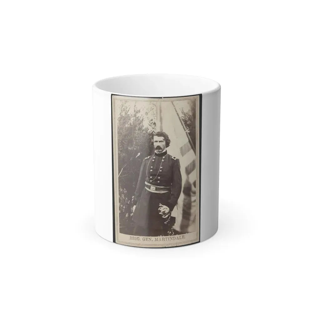 Brig. Gen. Martindale (U.S. Civil War) Color Changing Coffee Mug 11oz Default Title 11oz - Go Mug Yourself