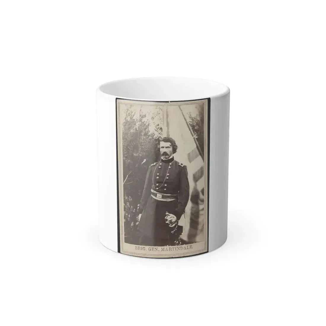 Brig. Gen. Martindale (U.S. Civil War) Color Changing Coffee Mug 11oz Default Title 11oz - Go Mug Yourself