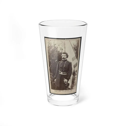 Brig. Gen. Martindale (U.S. Civil War) Pint Glass 16oz 16oz - Go Mug Yourself
