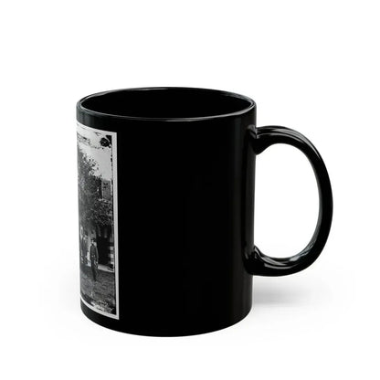 Brig. Gen. Mathew Martin  Burke & Staff. (U.S. Civil War) Black Coffee Mug - Go Mug Yourself