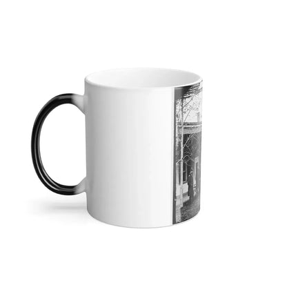 Brig. Gen. Mathew Martin  Burke & Staff. (U.S. Civil War) Color Changing Coffee Mug 11oz - Go Mug Yourself
