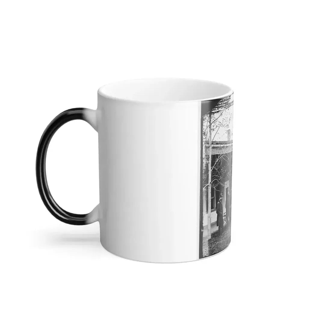 Brig. Gen. Mathew Martin  Burke & Staff. (U.S. Civil War) Color Changing Coffee Mug 11oz - Go Mug Yourself