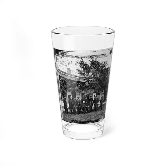 Brig. Gen. Mathew Martin  Burke & Staff. (U.S. Civil War) Pint Glass 16oz 16oz - Go Mug Yourself