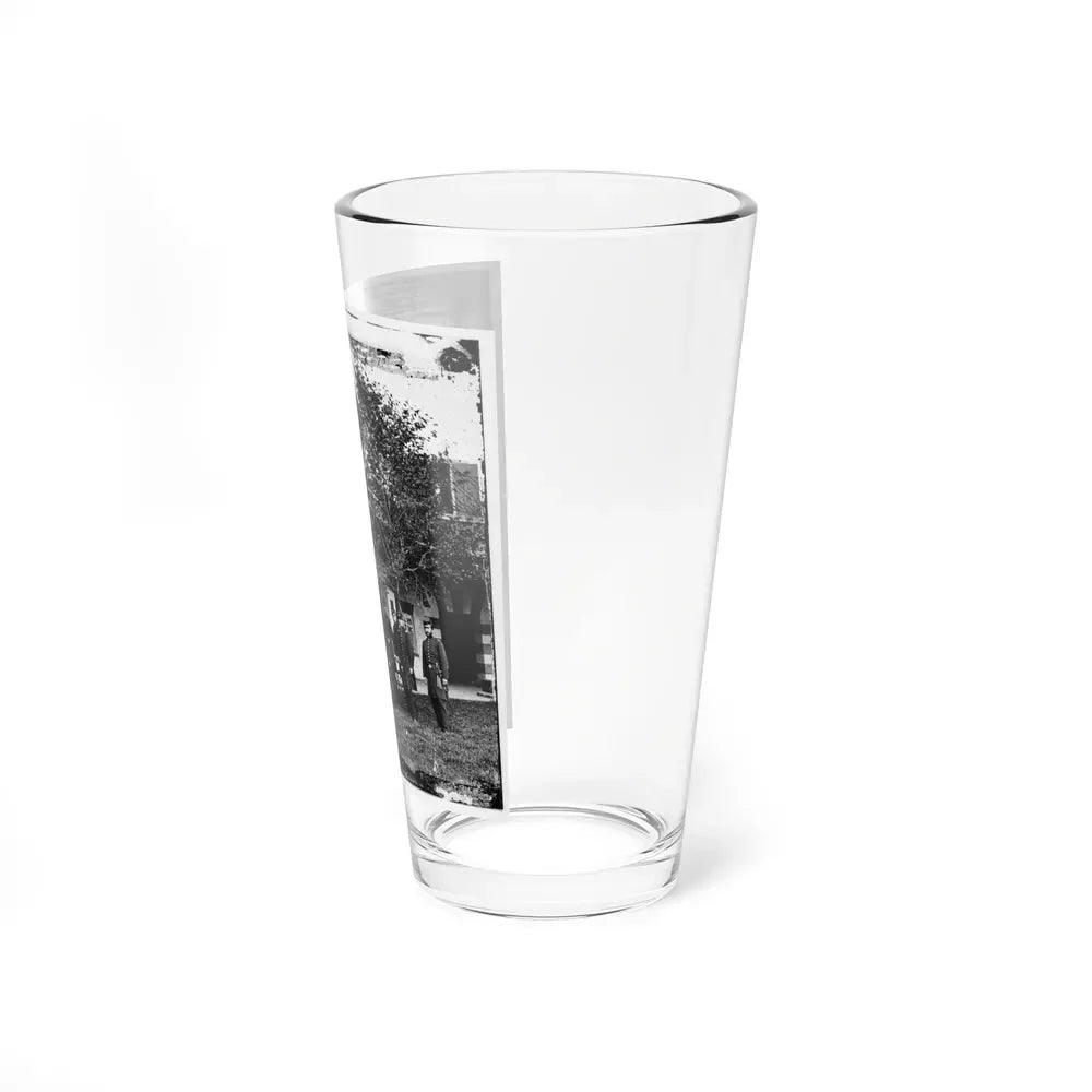 Brig. Gen. Mathew Martin  Burke & Staff. (U.S. Civil War) Pint Glass 16oz - Go Mug Yourself