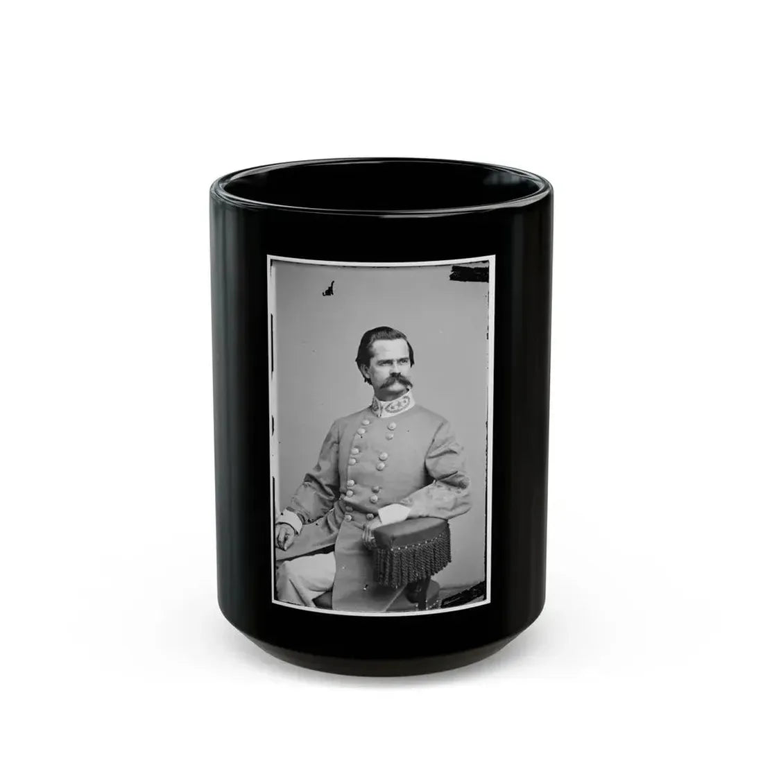 Brig. Gen. Richard L.T. Beale 001 (U.S. Civil War) Black Coffee Mug 15oz - Go Mug Yourself