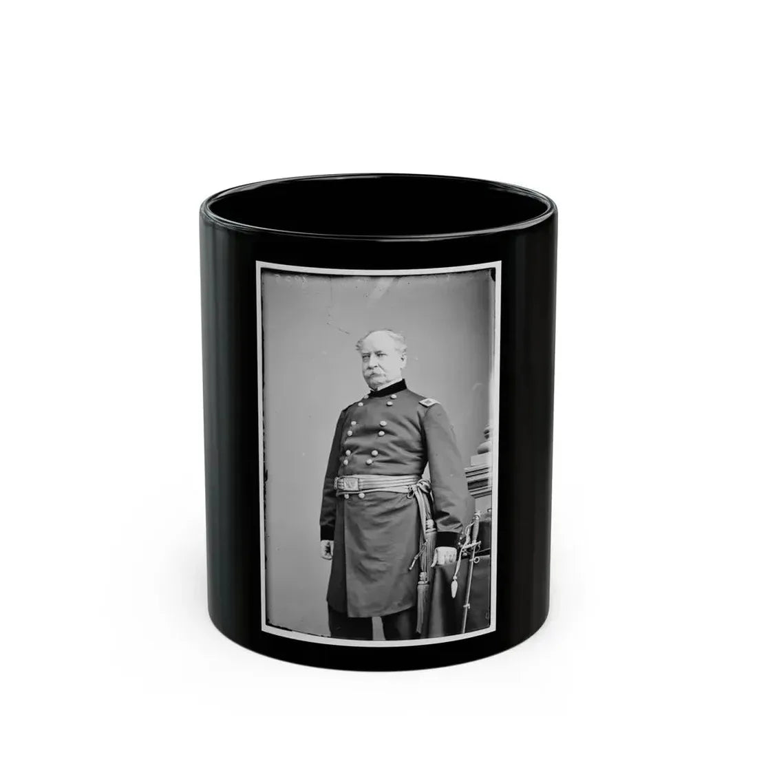 Brig. Gen. Richard S. Satterlee 001 (U.S. Civil War) Black Coffee Mug 11oz - Go Mug Yourself