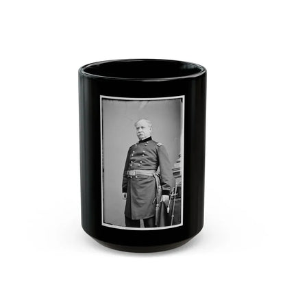 Brig. Gen. Richard S. Satterlee 001 (U.S. Civil War) Black Coffee Mug 15oz - Go Mug Yourself