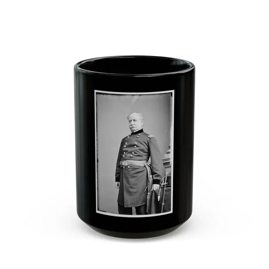 Brig. Gen. Richard S. Satterlee 001 (U.S. Civil War) Black Coffee Mug 15oz - Go Mug Yourself