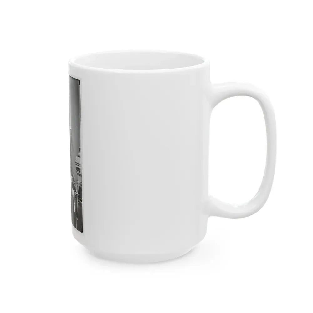Brig. Gen. Richard S. Satterlee 001 (U.S. Civil War) White Coffee Mug - Go Mug Yourself