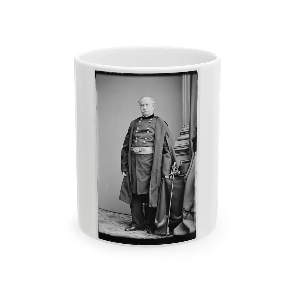 Brig. Gen. Richard S. Satterlee (U.S. Civil War) White Coffee Mug 11oz - Go Mug Yourself