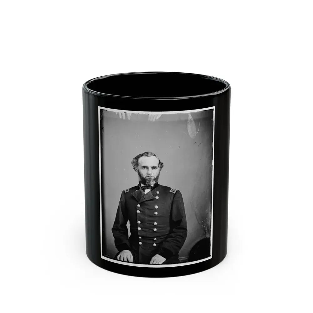 Brig. Gen. Richard W. Johnson (U.S. Civil War) Black Coffee Mug 11oz - Go Mug Yourself
