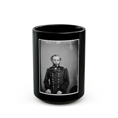 Brig. Gen. Richard W. Johnson (U.S. Civil War) Black Coffee Mug 15oz - Go Mug Yourself