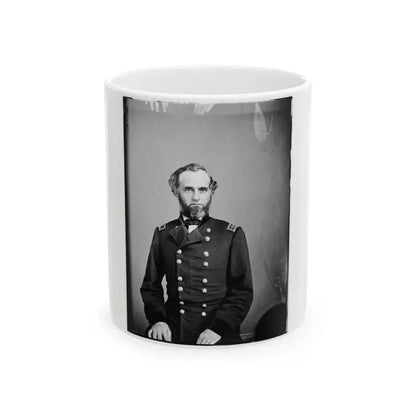 Brig. Gen. Richard W. Johnson (U.S. Civil War) White Coffee Mug 11oz - Go Mug Yourself
