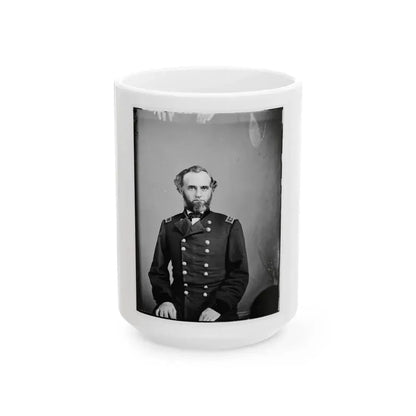 Brig. Gen. Richard W. Johnson (U.S. Civil War) White Coffee Mug 15oz - Go Mug Yourself