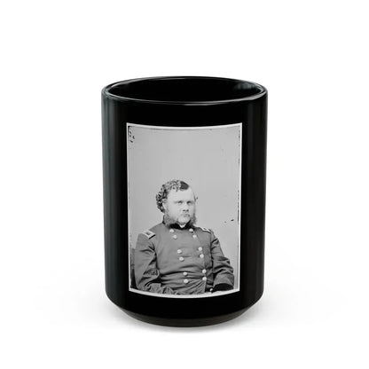 Brig. Gen. Robert O. Tyler (U.S. Civil War) Black Coffee Mug 15oz - Go Mug Yourself