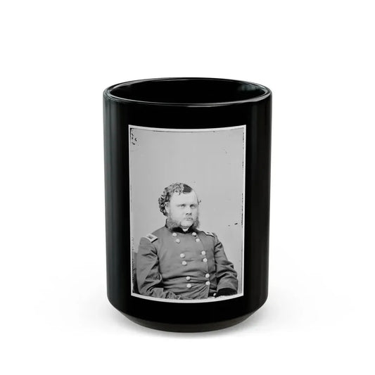 Brig. Gen. Robert O. Tyler (U.S. Civil War) Black Coffee Mug 15oz - Go Mug Yourself