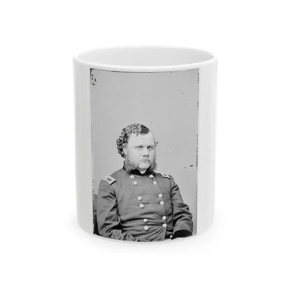 Brig. Gen. Robert O. Tyler (U.S. Civil War) White Coffee Mug 11oz - Go Mug Yourself