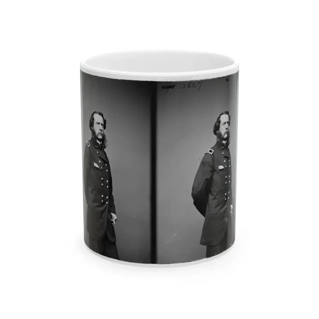 Brig. Gen. Samuel W. Crawford (U.S. Civil War) White Coffee Mug 11oz - Go Mug Yourself