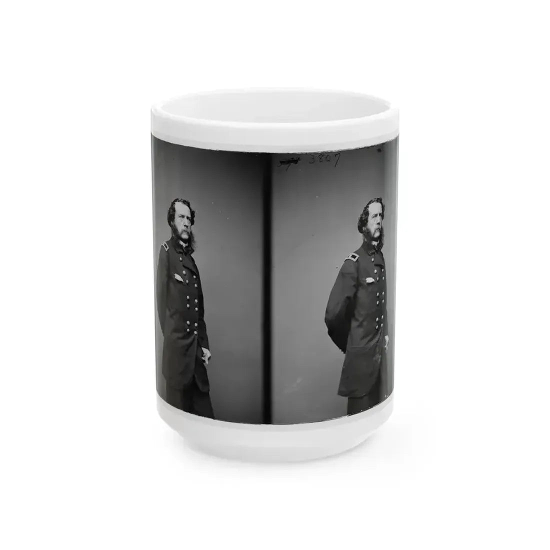 Brig. Gen. Samuel W. Crawford (U.S. Civil War) White Coffee Mug 15oz - Go Mug Yourself