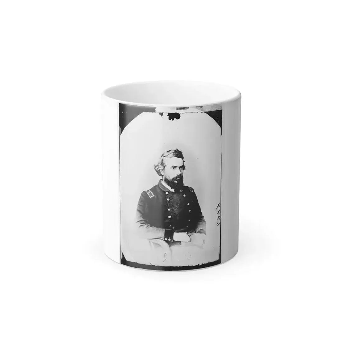 Brig. Gen. Truman Seymour, Capt. At Fort Sumter, 1861 002 (U.S. Civil War) Color Changing Coffee Mug 11oz Default Title 11oz - Go Mug Yourself