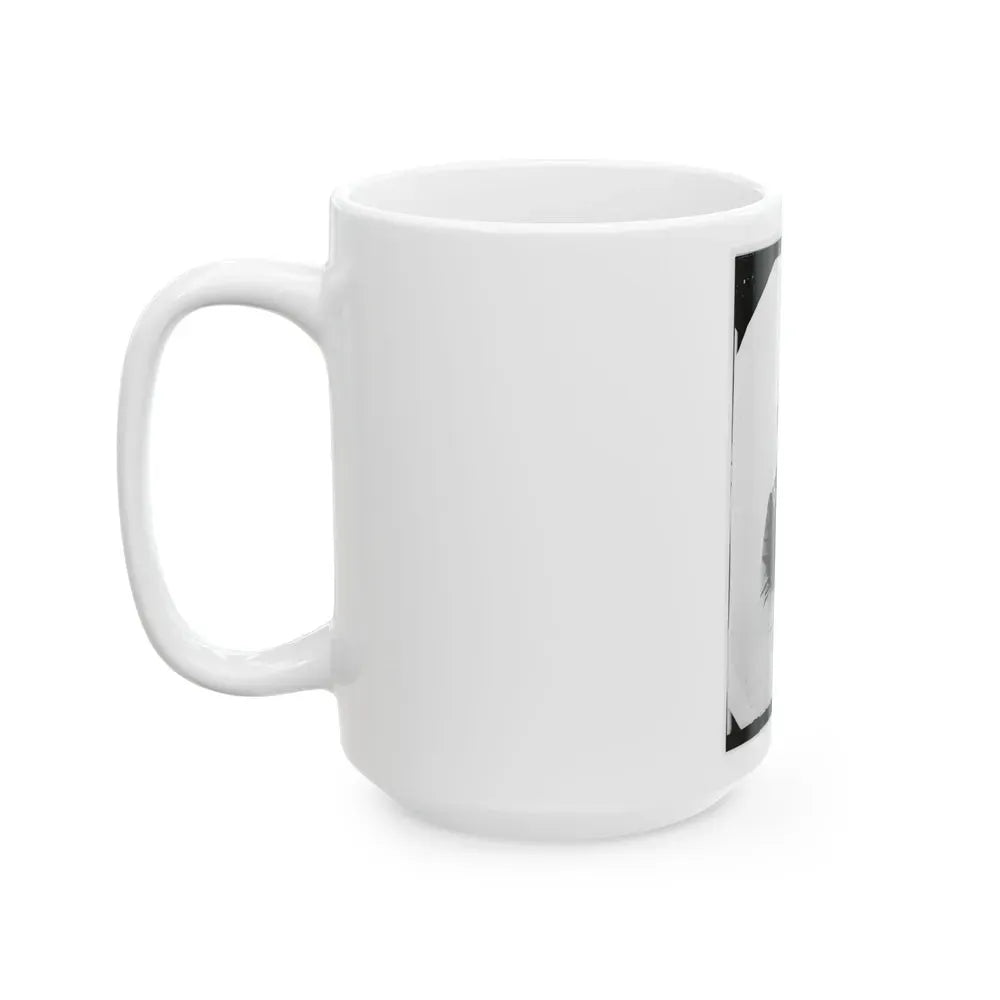 Brig. Gen. Truman Seymour, Capt. At Fort Sumter, 1861 002 (U.S. Civil War) White Coffee Mug - Go Mug Yourself