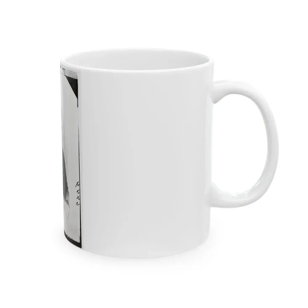 Brig. Gen. Truman Seymour, Capt. At Fort Sumter, 1861 002 (U.S. Civil War) White Coffee Mug - Go Mug Yourself