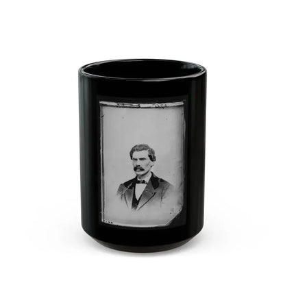 Brig. Gen. William Mccomb, C.S.A (U.S. Civil War) Black Coffee Mug 15oz - Go Mug Yourself