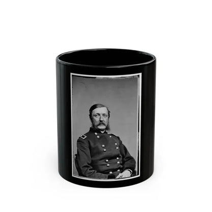 Brig. Gen. Wm. F. Barry (U.S. Civil War) Black Coffee Mug 11oz - Go Mug Yourself