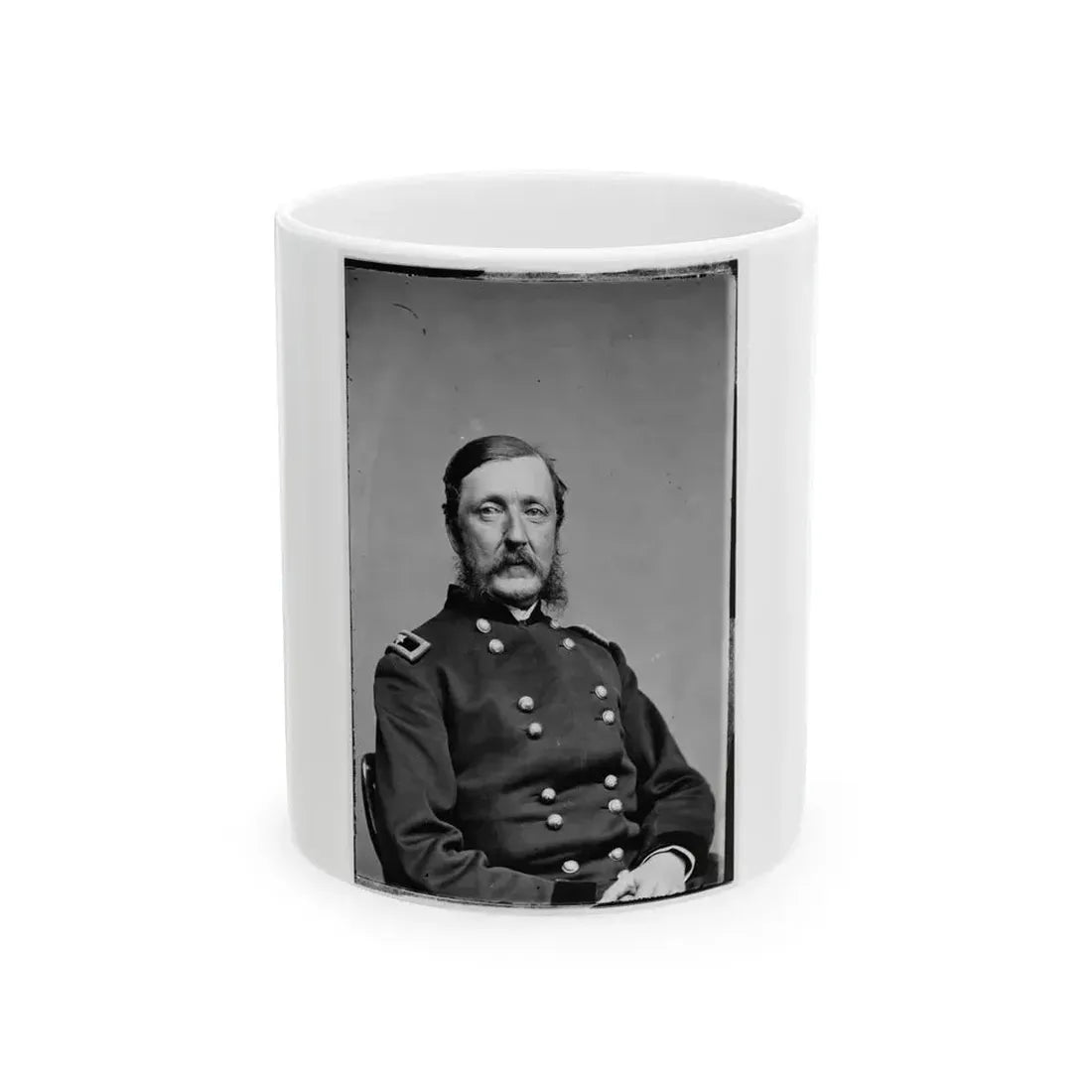 Brig. Gen. Wm. F. Barry (U.S. Civil War) White Coffee Mug 11oz - Go Mug Yourself