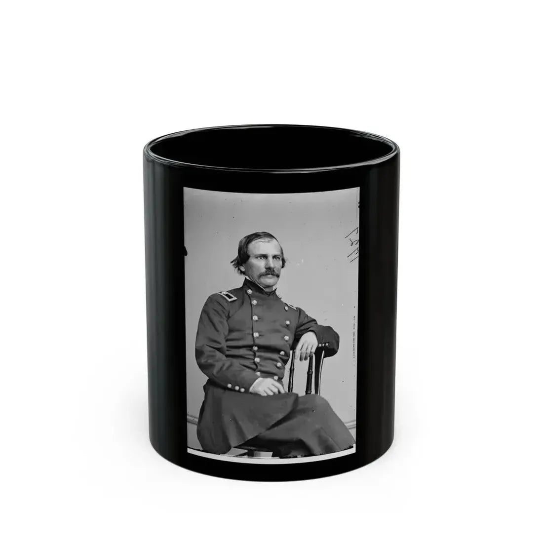 Brig. Gen. Wm Hays 001 (U.S. Civil War) Black Coffee Mug 11oz - Go Mug Yourself
