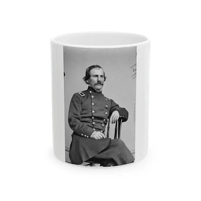Brig. Gen. Wm Hays 001 (U.S. Civil War) White Coffee Mug 11oz - Go Mug Yourself