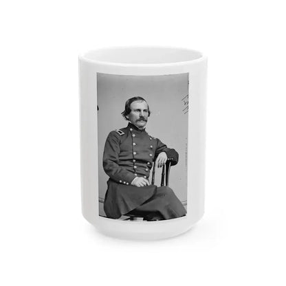 Brig. Gen. Wm Hays 001 (U.S. Civil War) White Coffee Mug 15oz - Go Mug Yourself