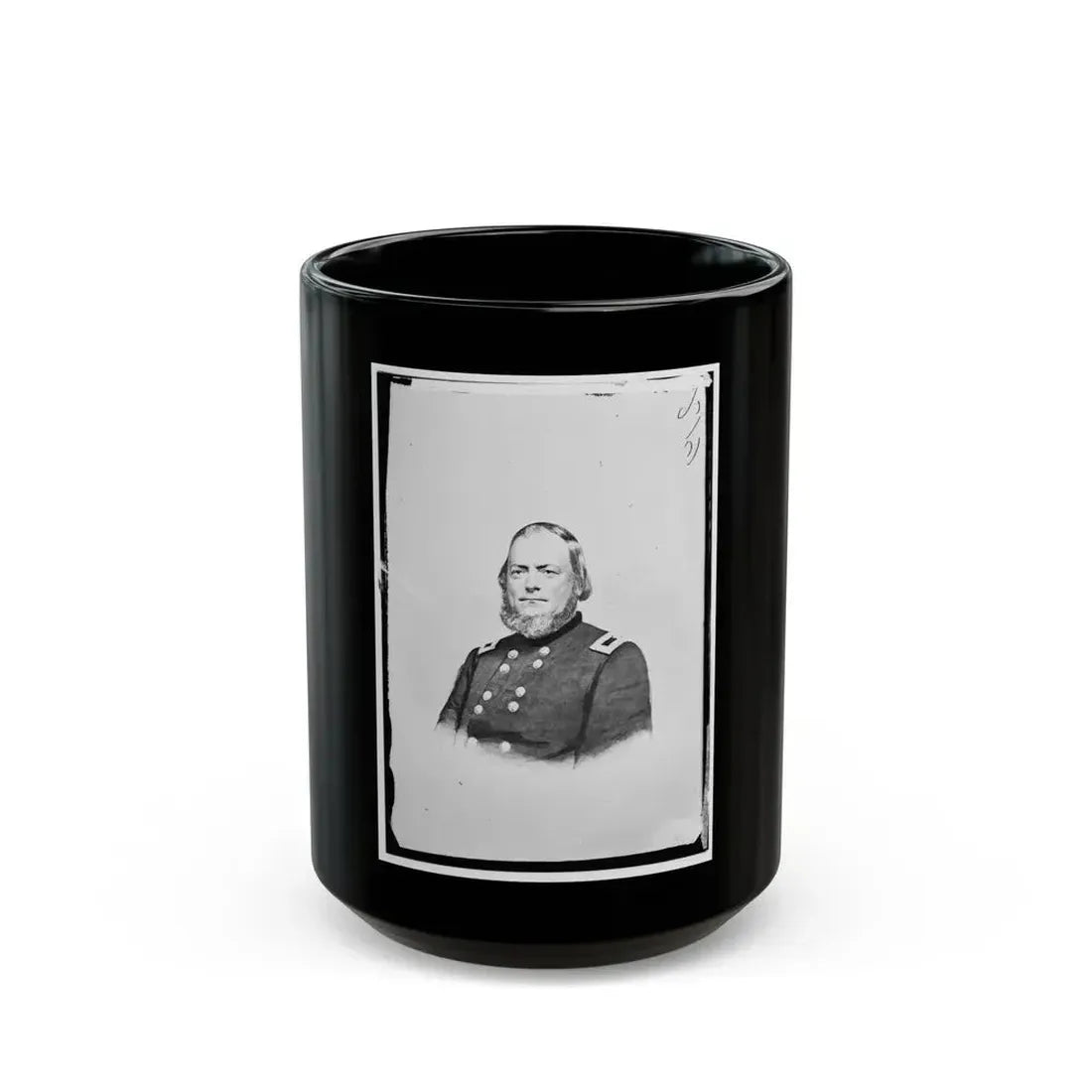 Brig. Gen. Wm. T. Ward 002 (U.S. Civil War) Black Coffee Mug 15oz - Go Mug Yourself