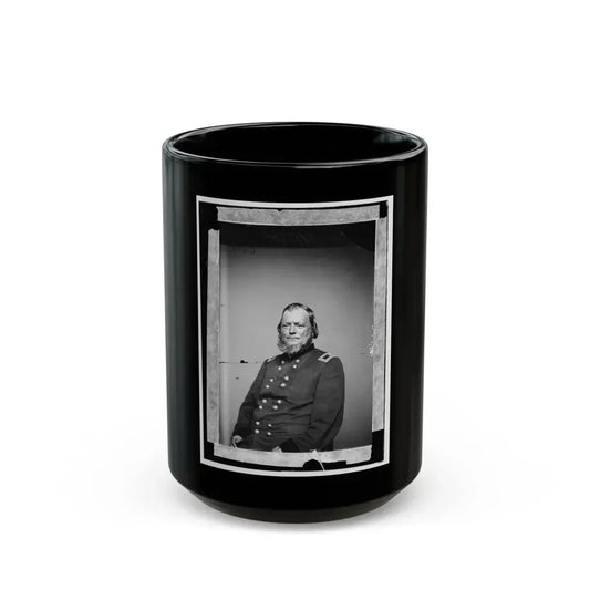 Brig. Gen. Wm. T. Ward (U.S. Civil War) Black Coffee Mug 15oz - Go Mug Yourself