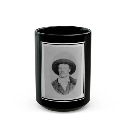 Brig. General Archibald Campbell Godwin, Head-And-Shoulders Portrait, Facing Slightly Left (U.S. Civil War) Black Coffee Mug 15oz - Go Mug Yourself