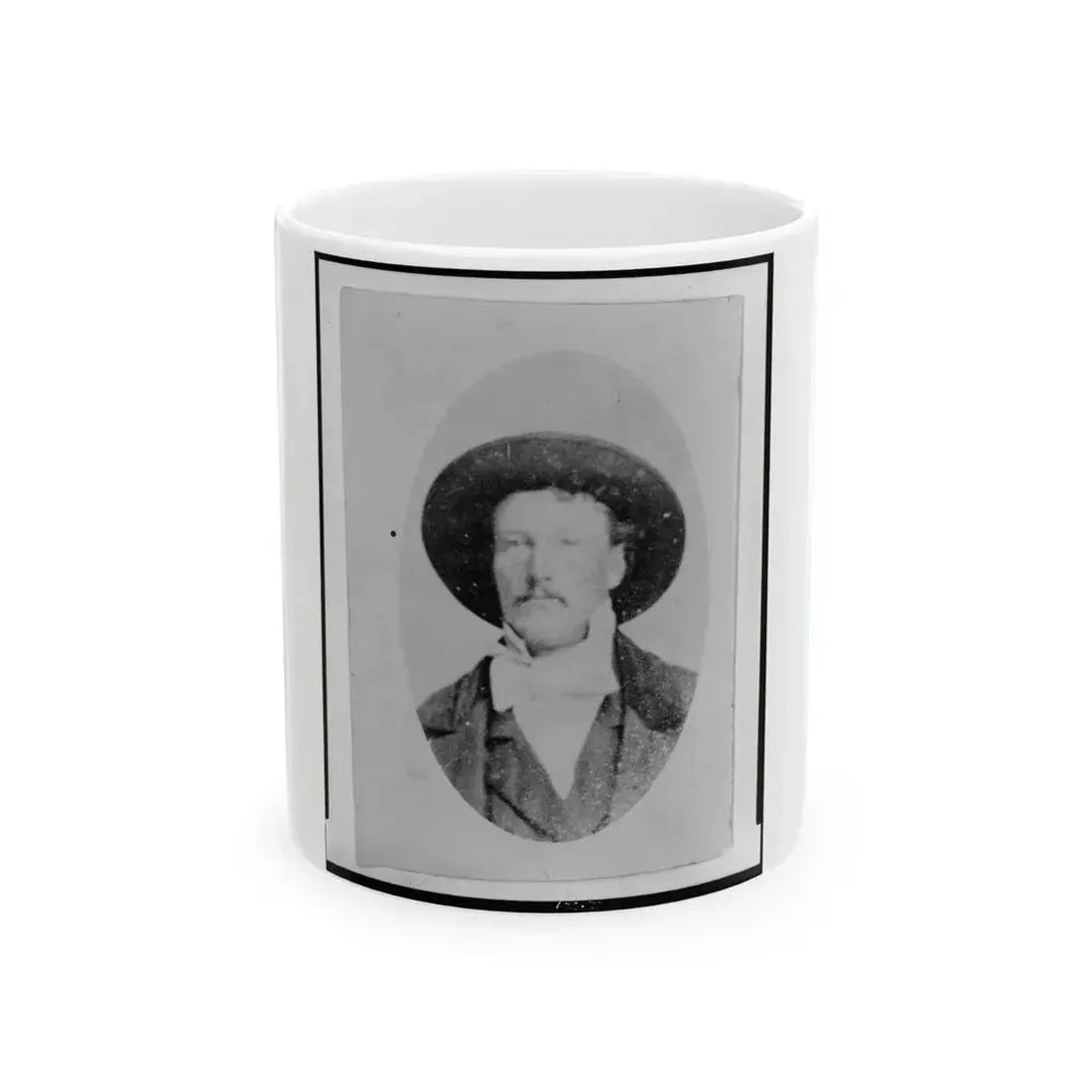 Brig. General Archibald Campbell Godwin, Head-And-Shoulders Portrait, Facing Slightly Left (U.S. Civil War) White Coffee Mug 11oz - Go Mug Yourself