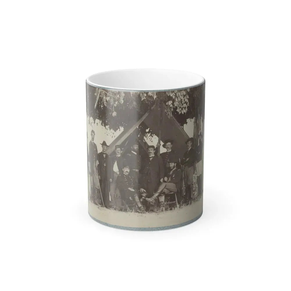 Brig. General J. H. Ledlie and Staff (U.S. Civil War) Color Changing Coffee Mug 11oz Default Title 11oz - Go Mug Yourself